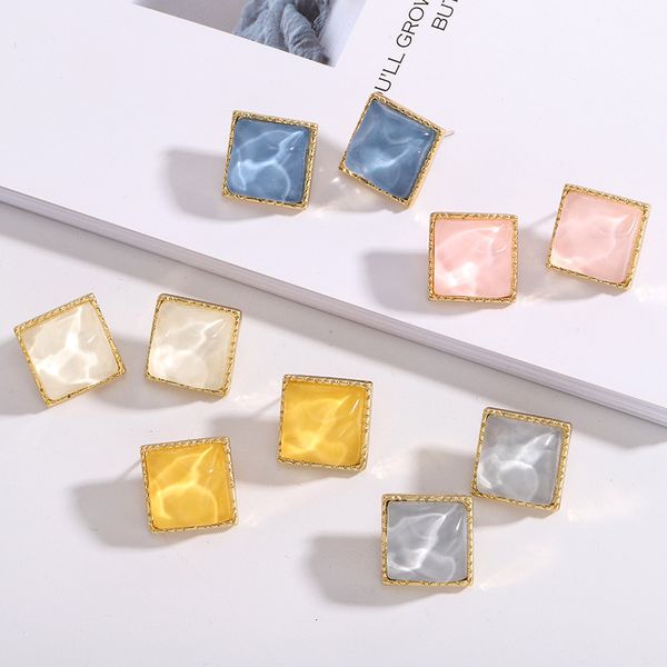 korean temperament square multicolor irregular earrings women's simple, small and versatile net red personalized fresh, Golden
korean temperament square multicolor irregular earrings women's simple, small and versatile net red personalized fresh, Golden
