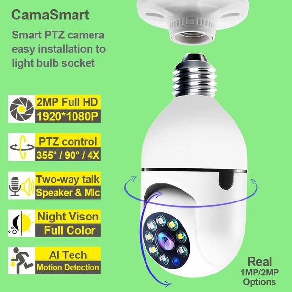 wifi light bulb security camera ip 1080p latest model e27 socket colorful night vision support alexa ycc365plus
wifi light bulb security camera ip 1080p latest model e27 socket colorful night vision support alexa ycc365plus