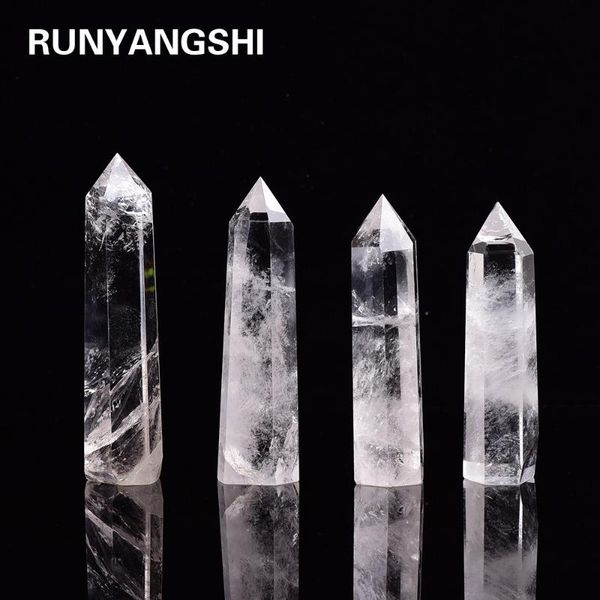 decorative objects & figurines 12-15cm 1pc natural clear crystal quartz wand point healing stones for aquarium diy crafts making ornaments h
decorative objects & figurines 12-15cm 1pc natural clear crystal quartz wand point healing stones for aquarium diy crafts making ornaments h