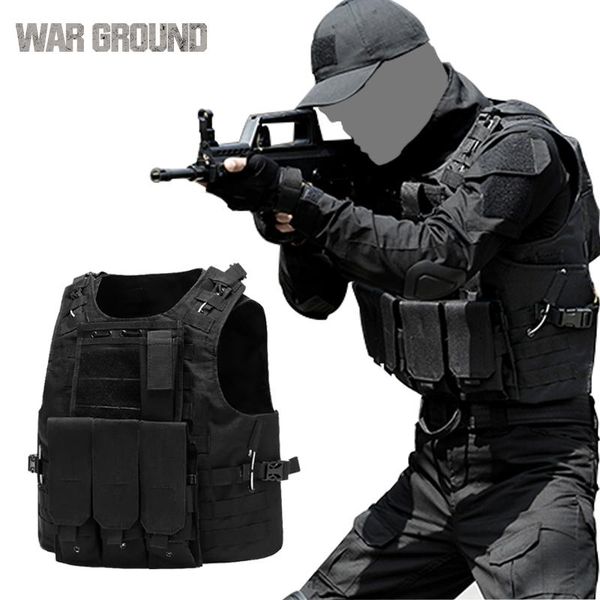warground tactical vest molle combat assault plate carrier tactical vest cs outdoor clothing, Camo;black
warground tactical vest molle combat assault plate carrier tactical vest cs outdoor clothing, Camo;black