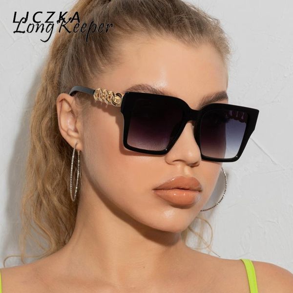 sunglasses big frame vintage square women classic gradient glasses 2021 brand female eyeglasses steampunk gafas de sol mujer, White;black
sunglasses big frame vintage square women classic gradient glasses 2021 brand female eyeglasses steampunk gafas de sol mujer, White;black