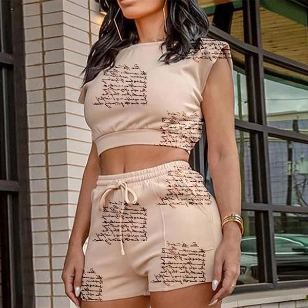 women's tracksuits 2021 round leader and drawstring high waist shorts sportswear casual set letter print thin summer, Gray
women's tracksuits 2021 round leader and drawstring high waist shorts sportswear casual set letter print thin summer, Gray