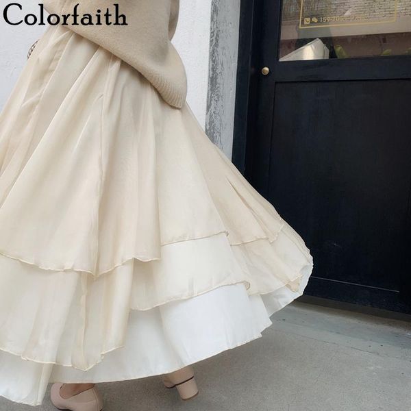 skirts colorfaith 2021 fashionable women skirt spring summer multi-storey solid cake wild elegant flared skater sk5011, Black
skirts colorfaith 2021 fashionable women skirt spring summer multi-storey solid cake wild elegant flared skater sk5011, Black