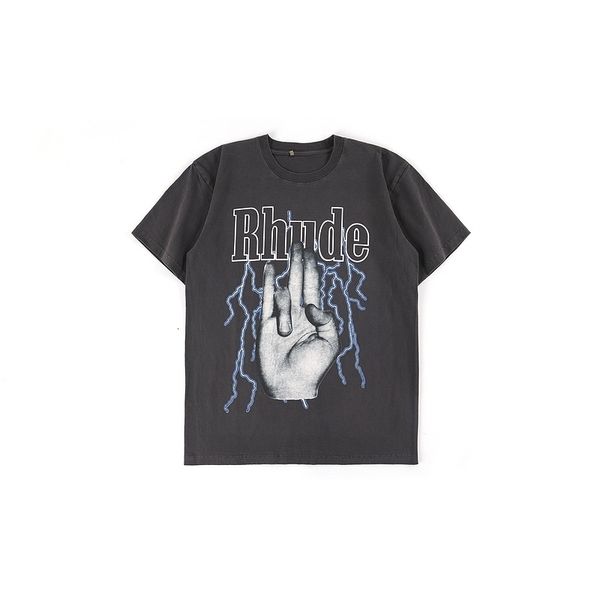 2021 new summer style rhude finger faded short sleeve hip hop women 100% cotton wash oversized t-shirt for men vs18, White;black
2021 new summer style rhude finger faded short sleeve hip hop women 100% cotton wash oversized t-shirt for men vs18, White;black