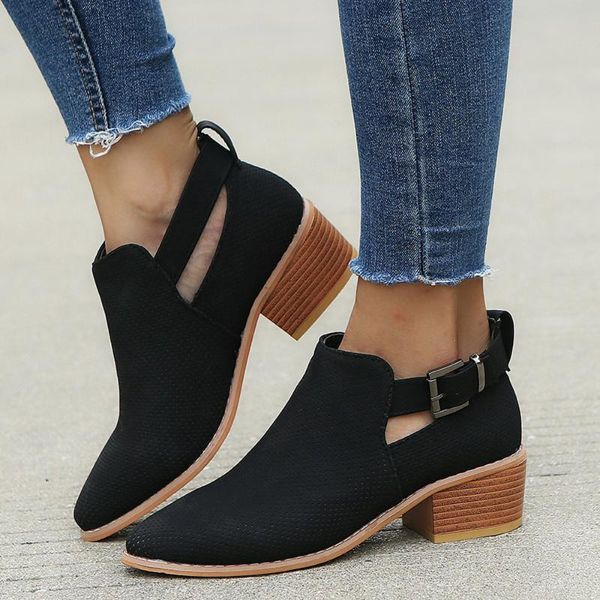 boots autumn winter women 2021 hollow out leather ankle for pointed toe square heel ladies shoes bota feminina, Black
boots autumn winter women 2021 hollow out leather ankle for pointed toe square heel ladies shoes bota feminina, Black