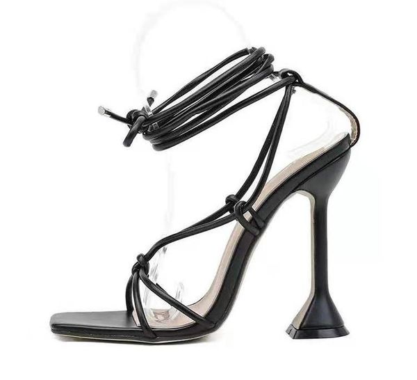 dress shoes women 2021 style sandals high heels european station ribbed tie straps stiletto catwalk fashion, Black
dress shoes women 2021 style sandals high heels european station ribbed tie straps stiletto catwalk fashion, Black