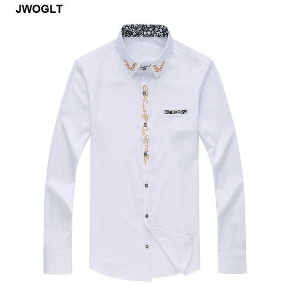 45kg-120kg spring autumn men embroidery shirt casual button down black white long sleeve men's social chinese shirts 5xl 6xl 7xl 210528, White;black
45kg-120kg spring autumn men embroidery shirt casual button down black white long sleeve men's social chinese shirts 5xl 6xl 7xl 210528, White;black