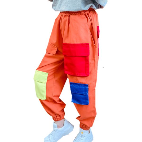 2021 new fashion cargo girls multi-pocket sweatpants shredded cotton sports hare hallowed pants for a teenage 4-13y vq51, Blue
2021 new fashion cargo girls multi-pocket sweatpants shredded cotton sports hare hallowed pants for a teenage 4-13y vq51, Blue