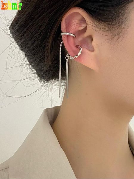 dangle & chandelier kshmir ear bone clip female simple one word chain without hole fashion asymmetrical earrings jewelry gift, Silver
dangle & chandelier kshmir ear bone clip female simple one word chain without hole fashion asymmetrical earrings jewelry gift, Silver