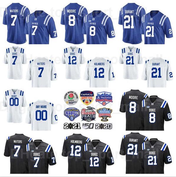 ncaa college football duke blue devils jersey men 12 gunnar holmberg 21 mataeo durant 7 waters 8 moore 19 jake bobo 5 jalon calhoun universi, Black
ncaa college football duke blue devils jersey men 12 gunnar holmberg 21 mataeo durant 7 waters 8 moore 19 jake bobo 5 jalon calhoun universi, Black