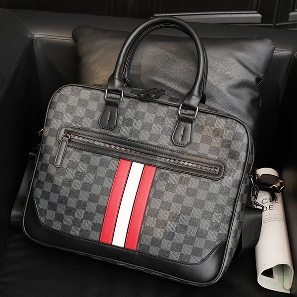 bag handbag 2021 briefcase men's leisure square fashion trend portable one computer, Black;red
bag handbag 2021 briefcase men's leisure square fashion trend portable one computer, Black;red