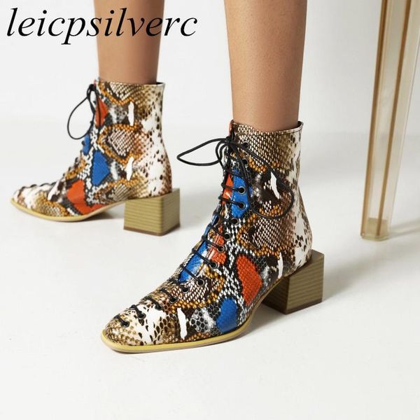boots women autumn winter high heels work & safety lace up square heel toe ankle pu patchwork 2021 fashion black
boots women autumn winter high heels work & safety lace up square heel toe ankle pu patchwork 2021 fashion black
