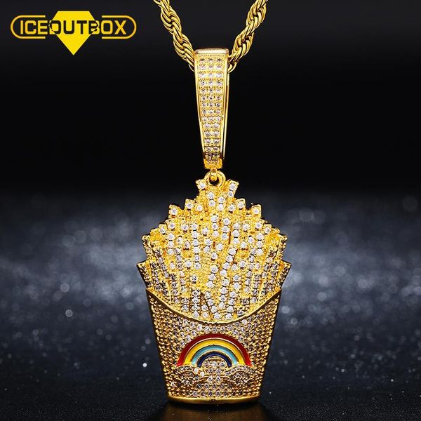 pendant necklaces fashion jewelry iced out necklace cubic zirconia french fries shaped for women men's hip hop with tennis chain, Silver
pendant necklaces fashion jewelry iced out necklace cubic zirconia french fries shaped for women men's hip hop with tennis chain, Silver