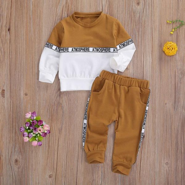 clothing sets spring autumn baby boys clothes letter patchwork long sleeve pullover sweatshirt pants sports set outfits, White
clothing sets spring autumn baby boys clothes letter patchwork long sleeve pullover sweatshirt pants sports set outfits, White