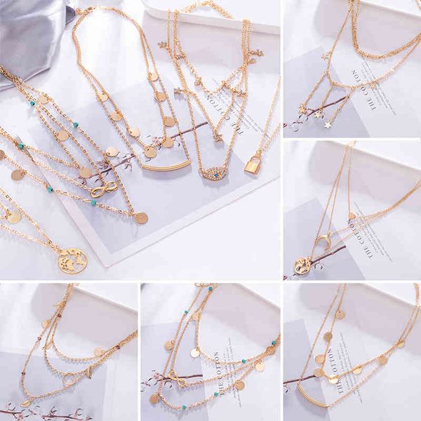 necklaces pendants bicux vintage pearl for women multilayer chain crystal moon charm gold 2021 bohemian choker jewelry, Silver
necklaces pendants bicux vintage pearl for women multilayer chain crystal moon charm gold 2021 bohemian choker jewelry, Silver