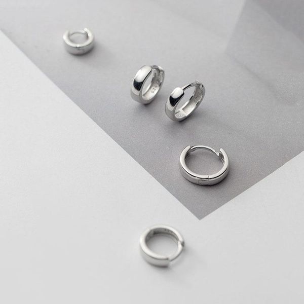 hoop & huggie real 925 sterling silver round earrings for fashion women party punk fine jewelry minimalist geometric accessories, Golden;silver
hoop & huggie real 925 sterling silver round earrings for fashion women party punk fine jewelry minimalist geometric accessories, Golden;silver