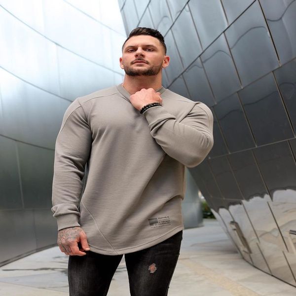 fitns brothers spring and muscle autumn men's leisure running training cotton hoodls pullover thi long sve sweater, Black
fitns brothers spring and muscle autumn men's leisure running training cotton hoodls pullover thi long sve sweater, Black