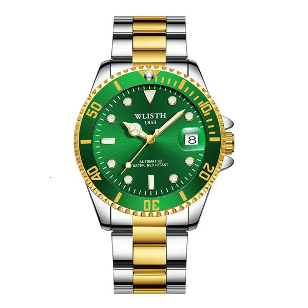 wlisth luxury men mechanical watches lightweight 30m waterproof automatic mechanical green water ghost, Slivery;brown
wlisth luxury men mechanical watches lightweight 30m waterproof automatic mechanical green water ghost, Slivery;brown