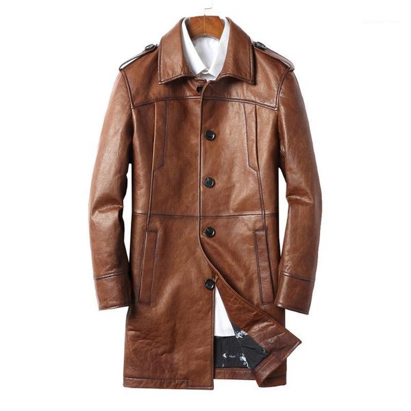 fashion 2021 oil wax sheepskin leather jacket men slim autumn genuine clothing real men's & faux, Black
fashion 2021 oil wax sheepskin leather jacket men slim autumn genuine clothing real men's & faux, Black