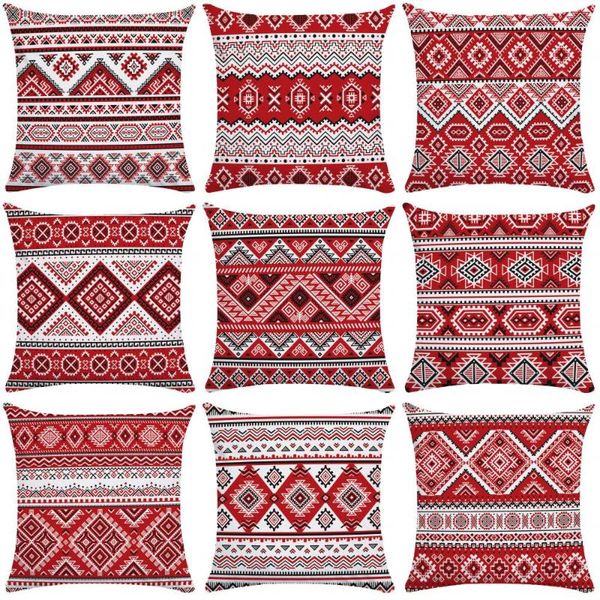 cushion/decorative pillow red bohemian style cover super soft throw pillows for living room sofa short plush cushion seat home decor 50
cushion/decorative pillow red bohemian style cover super soft throw pillows for living room sofa short plush cushion seat home decor 50
