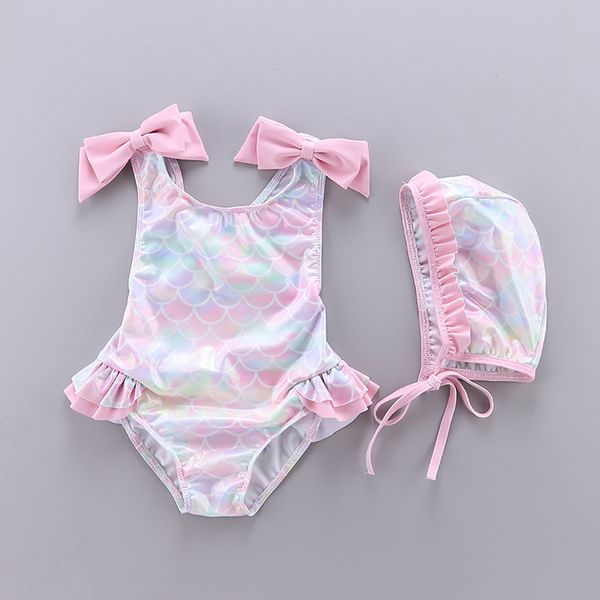 2021 new 2~8y toddler baby one piece swimsuit with hat children swimwear kids beach wear girls bathing suit yjd0, White
2021 new 2~8y toddler baby one piece swimsuit with hat children swimwear kids beach wear girls bathing suit yjd0, White