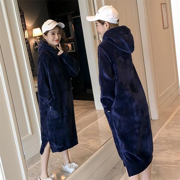 casual dresses gold velvet 2021 women autumn winter dress loose solid color long hoodies thick hooded vestido big size 3xl, Black;gray
casual dresses gold velvet 2021 women autumn winter dress loose solid color long hoodies thick hooded vestido big size 3xl, Black;gray