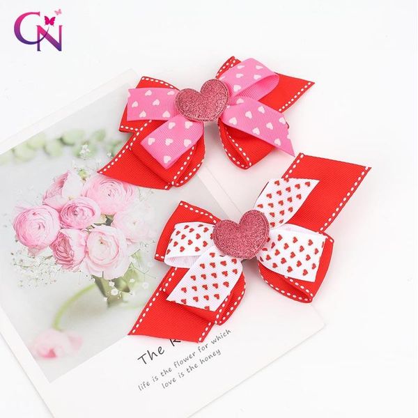cn 6 piecs/lots 4" valentine hairbows for girls kids cute glitter love heart bowknot hairgrips valentine gift hair accessories, Slivery;white
cn 6 piecs/lots 4" valentine hairbows for girls kids cute glitter love heart bowknot hairgrips valentine gift hair accessories, Slivery;white