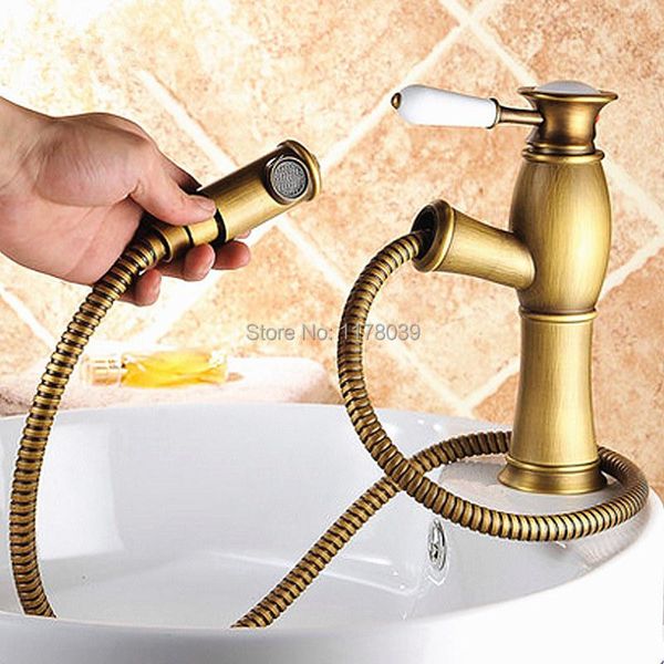 bathroom sink faucets antique bronze pull out faucet,washbasin and cold water rotating mixer tap,vintage brass basin faucet,j16917
bathroom sink faucets antique bronze pull out faucet,washbasin and cold water rotating mixer tap,vintage brass basin faucet,j16917