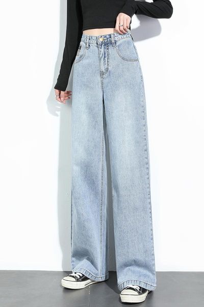 women's jeans 2021 printed design women high-waisted wide-leg korean all-match female denim trousers plus size 2xl, Blue
women's jeans 2021 printed design women high-waisted wide-leg korean all-match female denim trousers plus size 2xl, Blue