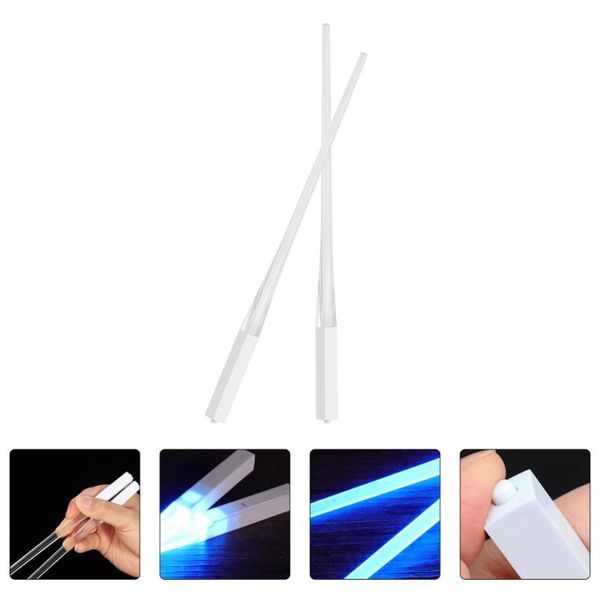 chopsticks 2 pairs luminous led light party tableware supply 
chopsticks 2 pairs luminous led light party tableware supply
