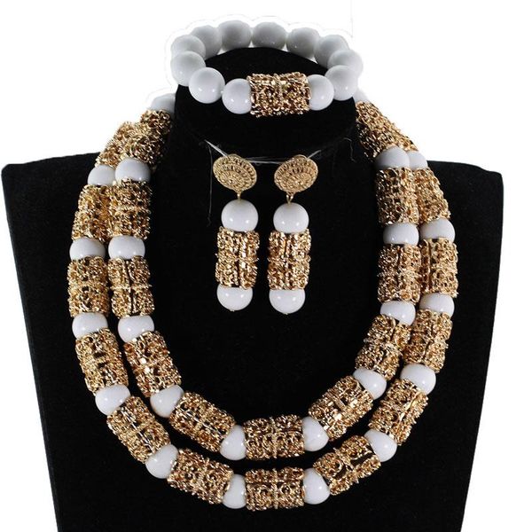 wedding jewelry sets white and gold african beaded set for women costume bridal statement necklace brides gift we213, Slivery;golden
wedding jewelry sets white and gold african beaded set for women costume bridal statement necklace brides gift we213, Slivery;golden