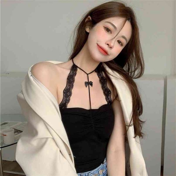 tank women fashion skull white black halter crop camis summer clothes for female tube basic vests 210529
tank women fashion skull white black halter crop camis summer clothes for female tube basic vests 210529