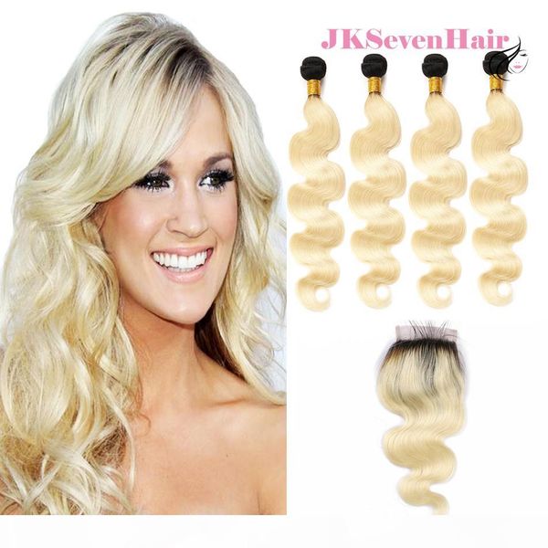 1b blonde body wave brazilian virgin hair extension 4 bundles lace closure 1b 613 russian european remy hair weaves with 4x4inch closure, Black
1b blonde body wave brazilian virgin hair extension 4 bundles lace closure 1b 613 russian european remy hair weaves with 4x4inch closure, Black