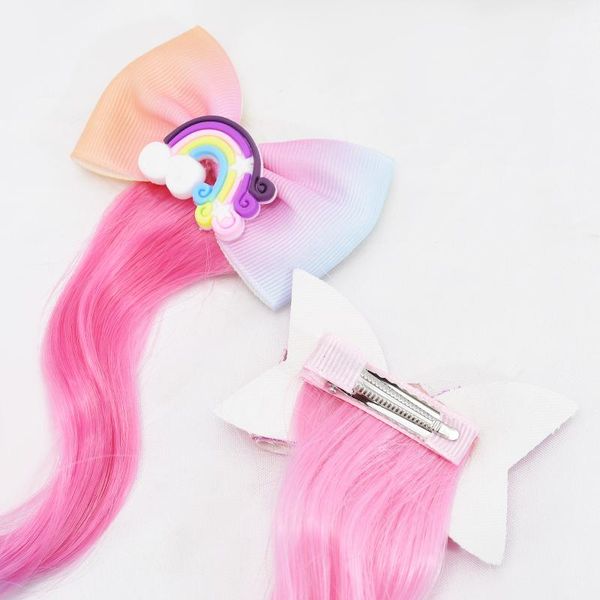hair clips & barrettes fashion rainbow bowknot multicolor wig hairpin for little girl street reality show color long sticker accessories, Golden;silver
hair clips & barrettes fashion rainbow bowknot multicolor wig hairpin for little girl street reality show color long sticker accessories, Golden;silver