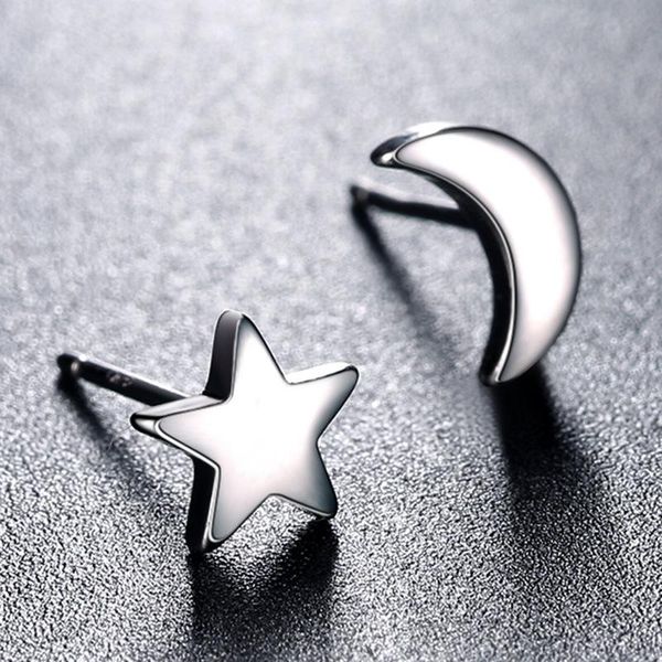 stud korean star moon earrings authentic 925 sterling silver for women earing jewelry earings fairy earring kolczyki, Golden;silver
stud korean star moon earrings authentic 925 sterling silver for women earing jewelry earings fairy earring kolczyki, Golden;silver