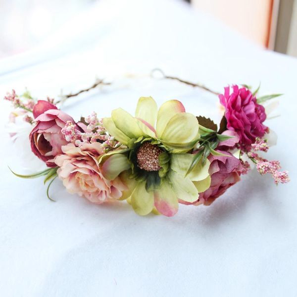 hair accessories bride headdress flower wreath hairband wedding bridal women crown garlands girl's party headband
hair accessories bride headdress flower wreath hairband wedding bridal women crown garlands girl's party headband
