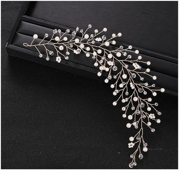trendy wedding hair accessories gold headband rhinestone crystal pearl headband bridal headdress handmade queen hair acc qylmak, Silver
trendy wedding hair accessories gold headband rhinestone crystal pearl headband bridal headdress handmade queen hair acc qylmak, Silver