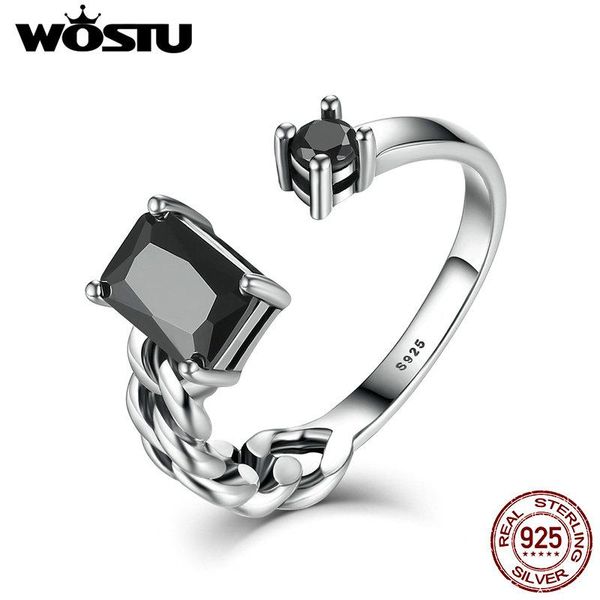 cluster rings wostu 2021 brand 925 sterling silver elegance black cz open finger for women men vintage fine jewelry csr043, Golden;silver
cluster rings wostu 2021 brand 925 sterling silver elegance black cz open finger for women men vintage fine jewelry csr043, Golden;silver