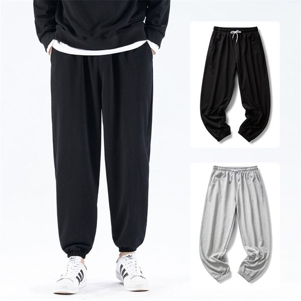 autumn and winter cotton pants men fleece solid elastic waist streetwear baggy trousers men casual trendy wild men pants 211013, Black
autumn and winter cotton pants men fleece solid elastic waist streetwear baggy trousers men casual trendy wild men pants 211013, Black
