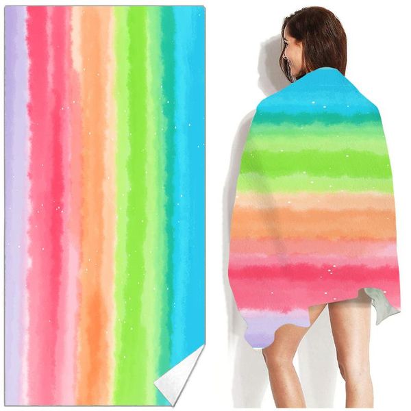 towel beauty rainbow large bath towels for adults bathroom shower room microfiber toalla playa serviette de bain soft picnic blanket
towel beauty rainbow large bath towels for adults bathroom shower room microfiber toalla playa serviette de bain soft picnic blanket