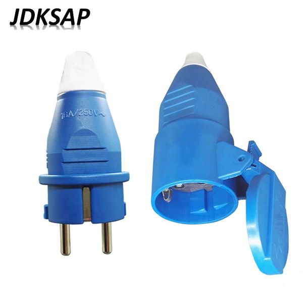 smart power plugs 1pcs eu waterproof female socket 16a electrical male schuko plug 250v ac adapter 4000w industrial
smart power plugs 1pcs eu waterproof female socket 16a electrical male schuko plug 250v ac adapter 4000w industrial