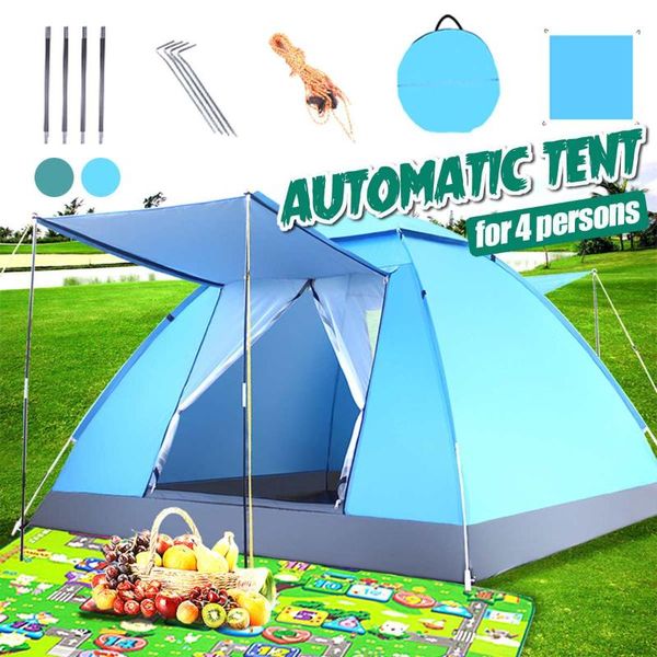 3-4 person automatic camping tent ultralarge family gazebo tourist tent waterproof marquee easy setup up self driving
3-4 person automatic camping tent ultralarge family gazebo tourist tent waterproof marquee easy setup up self driving
