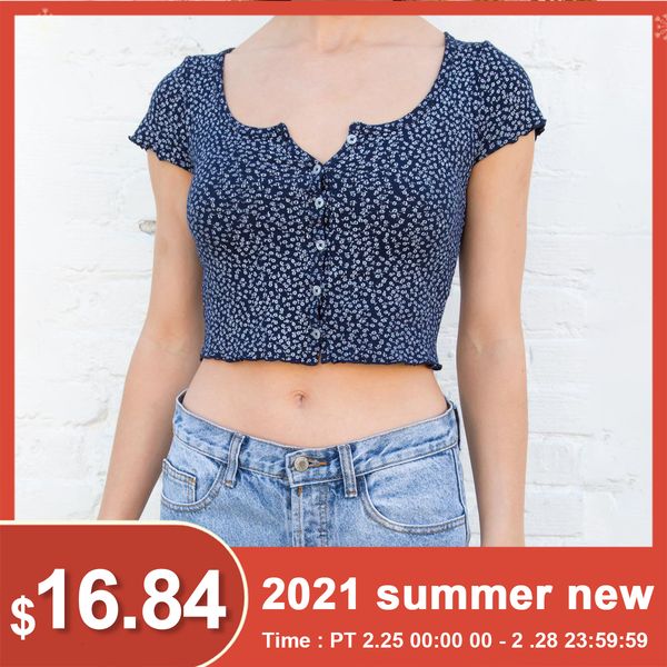new floral print crop women 2021 summer ruffles sleeve o neck short slim tee casual vintage boho t shirt 67m6, White
new floral print crop women 2021 summer ruffles sleeve o neck short slim tee casual vintage boho t shirt 67m6, White