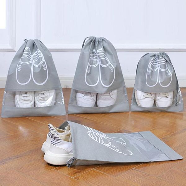 5pcs/lot shoes storage bags non-woven travel portable bag waterproof dust-proof drawstring bags transparent closet organizer
5pcs/lot shoes storage bags non-woven travel portable bag waterproof dust-proof drawstring bags transparent closet organizer