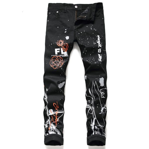new european style thin male fingerprint denim high-end micro-elastic black fashion pants i1t4, Blue
new european style thin male fingerprint denim high-end micro-elastic black fashion pants i1t4, Blue