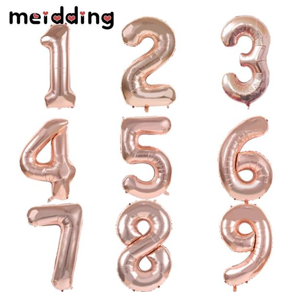party decoration meidding rose gold number balloon birthday foil ballons wedding supplies globos
party decoration meidding rose gold number balloon birthday foil ballons wedding supplies globos