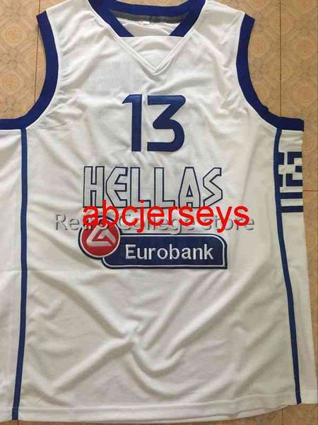 giannis antetokounmpo #13 team greece hellas eurobank basketball jersey white embroidery stitched custom any number and name, Black
giannis antetokounmpo #13 team greece hellas eurobank basketball jersey white embroidery stitched custom any number and name, Black