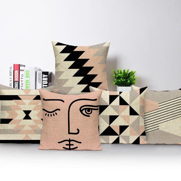 cushion/decorative pillow geometry pattern cover line triangle linen case home decorative cushion 45*45cm
cushion/decorative pillow geometry pattern cover line triangle linen case home decorative cushion 45*45cm