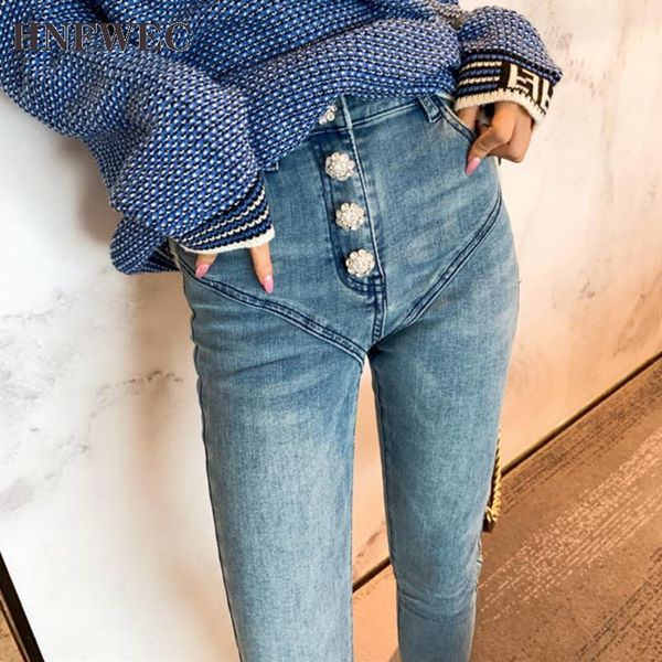 women's jeans 2021 spring casual loose zipper button retro fashion streetwear denim long solid girl female t582, Blue
women's jeans 2021 spring casual loose zipper button retro fashion streetwear denim long solid girl female t582, Blue