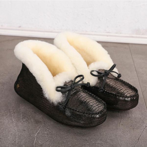 boots 2021 100% genuine leather women flats casual moccasins driving loafers natural fur shoes fashion comfortable woman, Black
boots 2021 100% genuine leather women flats casual moccasins driving loafers natural fur shoes fashion comfortable woman, Black